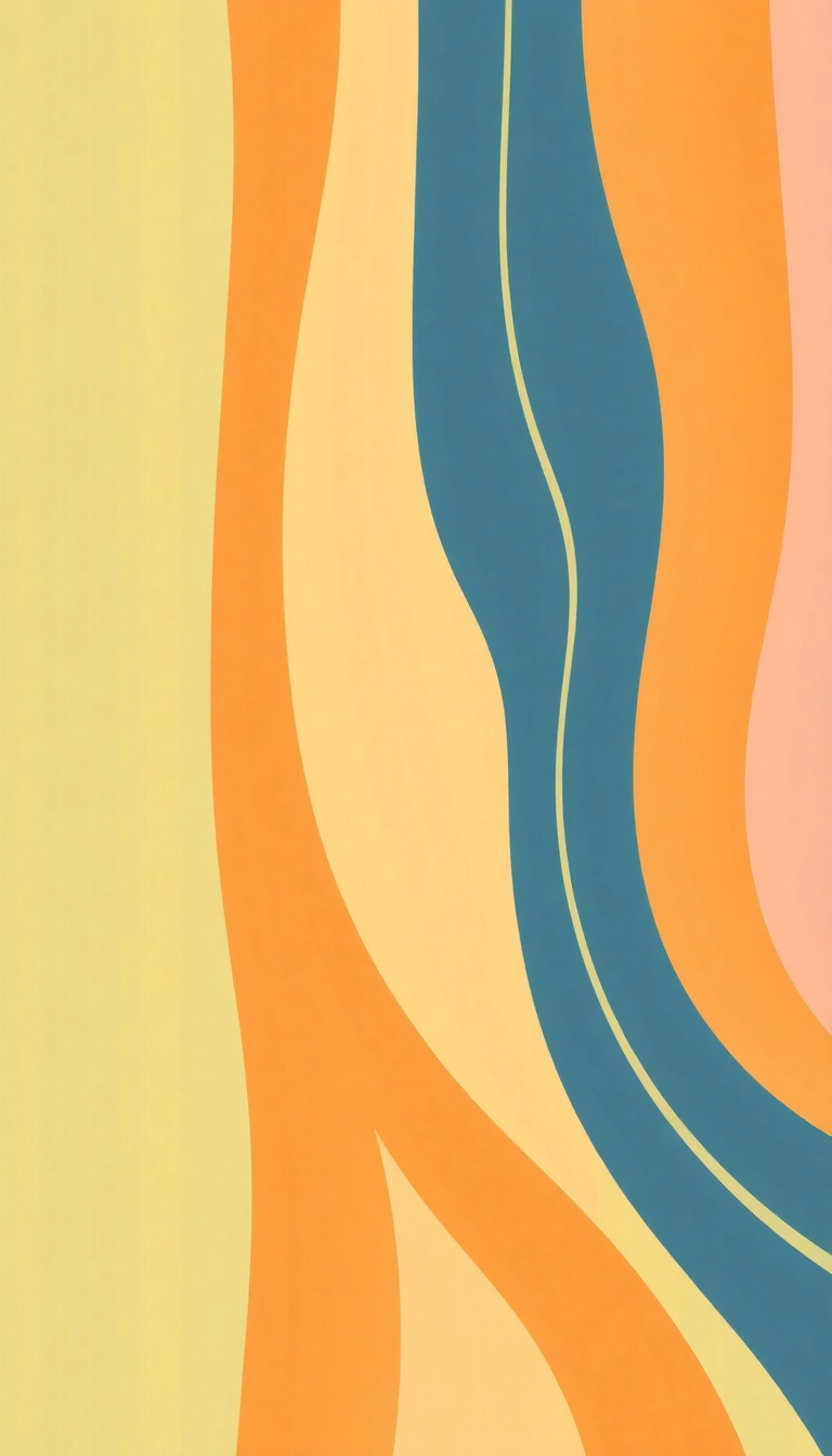 vertical curved stripes
